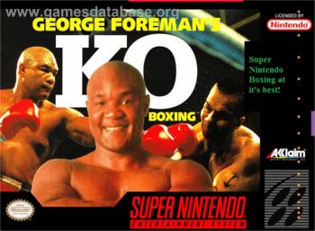 Cover George Foreman's KO Boxing for Super Nintendo